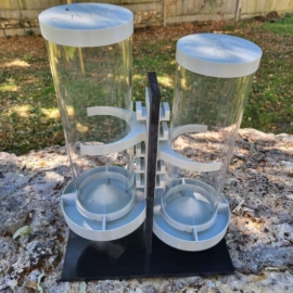 mangeoire caille et poussin evena