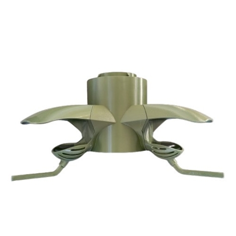 module support boule de graine gris anthracite